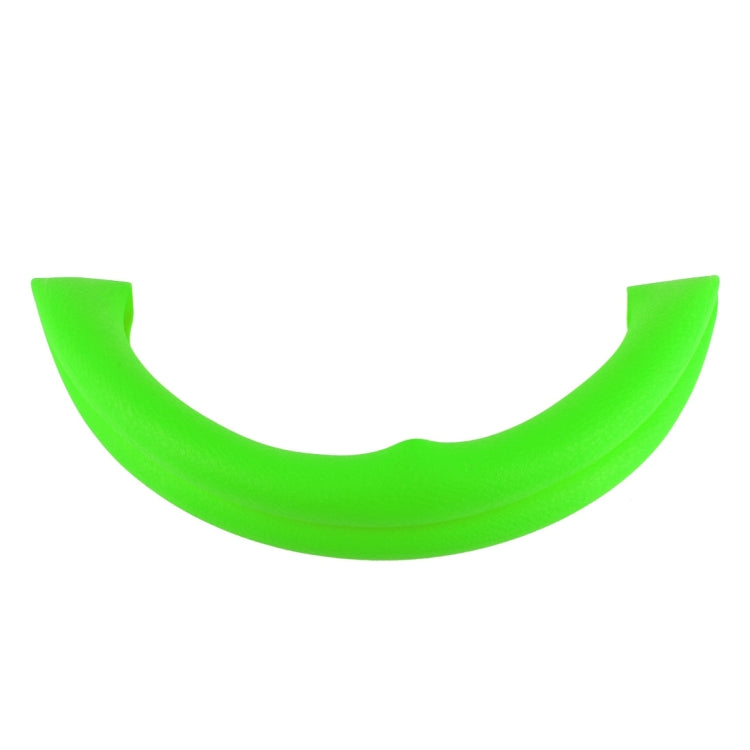 Crocodile Texture Universal Rubber Car Steering Wheel Cover For 34-48cm Wheel (Light Green) by buy2fix