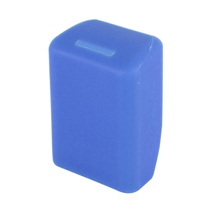 Safe Rubber Car Seat Belt Clips Locking Buckles Protective Cover(Blue) - Seat Belts & Padding by buy2fix | Online Shopping UK | buy2fix