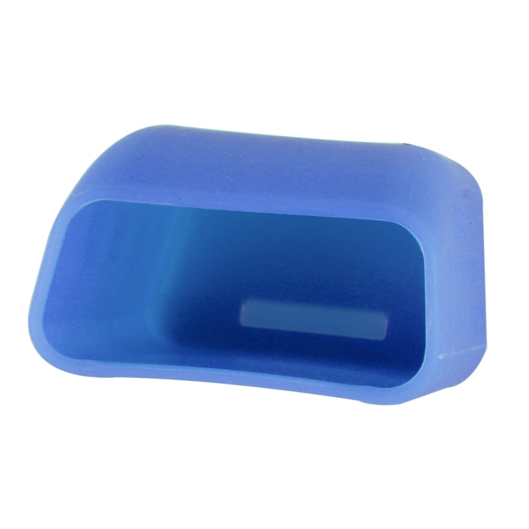 Safe Rubber Car Seat Belt Clips Locking Buckles Protective Cover(Blue) - Seat Belts & Padding by buy2fix | Online Shopping UK | buy2fix