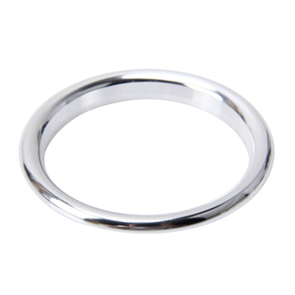 4 PCS Car Outlet Decorative Rings Aluminum Alloy Air Outlet Chrome Trim Ring Car Dashboard  Air Vents Cover Sticker Decoration for Audi A3(Silver) - Decoration Rings by buy2fix | Online Shopping UK | buy2fix