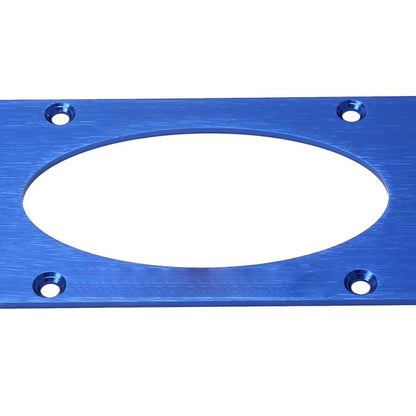 2 PCS Anti-collision Protection Decorative Bar Behind The Siege Car Decoration(Blue) - Trunk & Bumper Accessories by buy2fix | Online Shopping UK | buy2fix