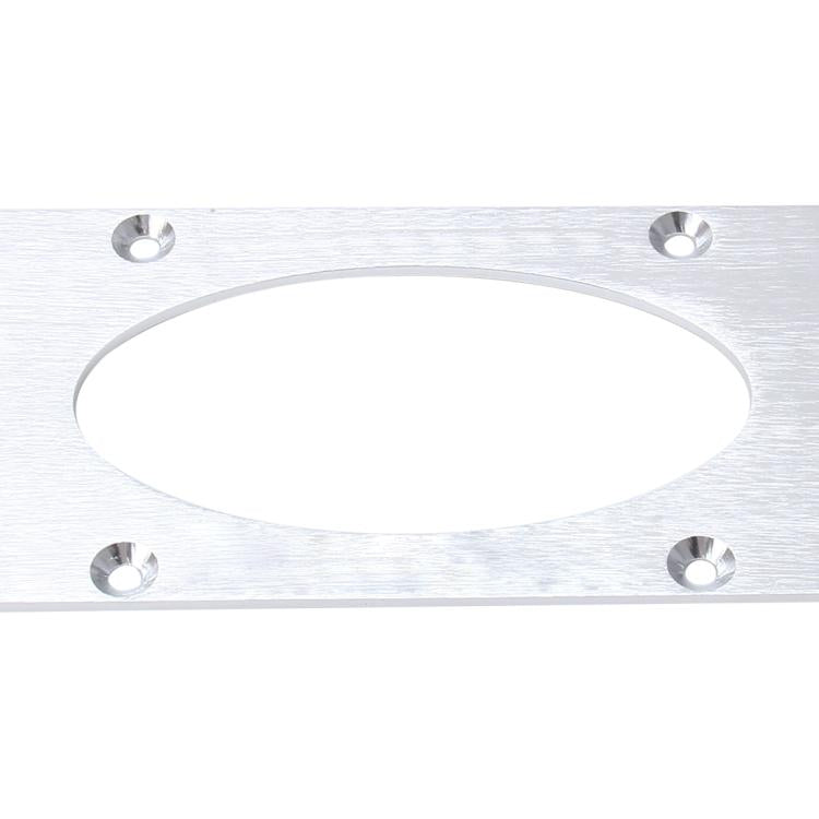 2 PCS Anti-collision Protection Decorative Bar Behind The Siege Car Decoration(Silver) - Trunk & Bumper Accessories by buy2fix | Online Shopping UK | buy2fix