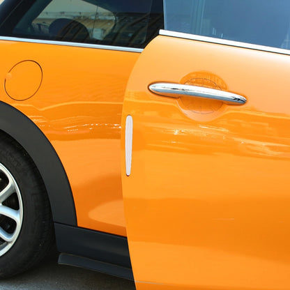 4 PCS Door Edge Guards Trim Molding Protection Strip Scratch Protector Car Door Guard Crash Barriers Sticker(White) by buy2fix