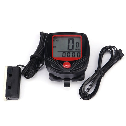 English Waterproof 14 Function Cycle Computer LCD Odometer Speedometer by buy2fix