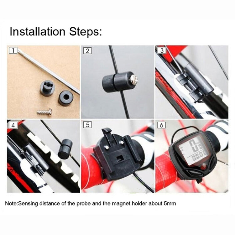 English Waterproof 14 Function Cycle Computer LCD Odometer Speedometer by buy2fix