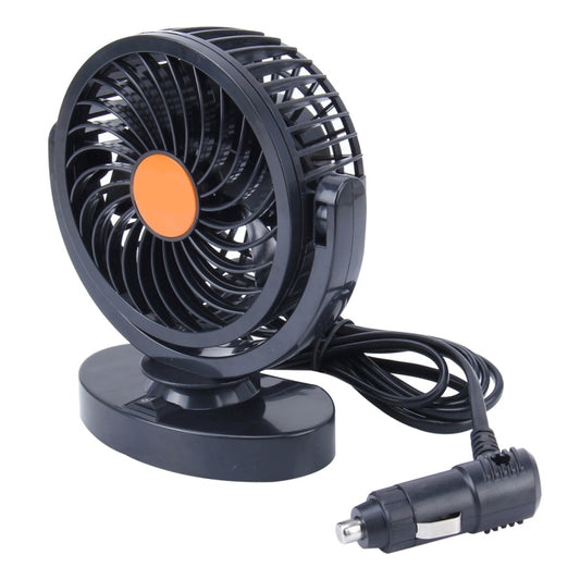 HUXIN HX-T306 6W 360 Degree Adjustable Rotation Low Noise Mini Electric Car Fan, DC 24V by buy2fix