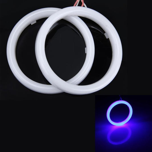 2 PCS 2.5inch Car Angel Eyes Light, DC 12V(Blue Light) - Eagle Eye Lamps by buy2fix | Online Shopping UK | buy2fix