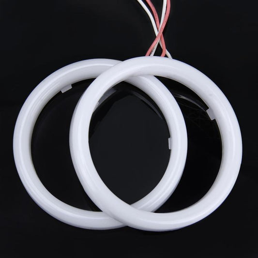 2 PCS 2.5inch Car Angel Eyes Light, DC 12V(White Light) - Eagle Eye Lamps by buy2fix | Online Shopping UK | buy2fix