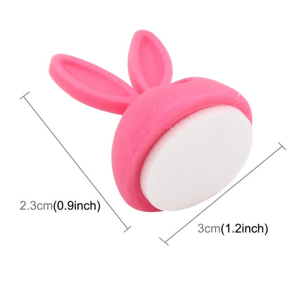 6 PCS CC-941 Rabbit Shape Single Hole Cable Clips Holder, Cable Management System and Cord Organizer Solution(Pink) by buy2fix