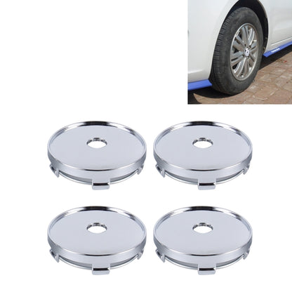 4 PCS Metal Car Styling Accessories Car Emblem Badge Sticker Wheel Hub Caps Centre Cover - Wheels Tires & Parts by buy2fix | Online Shopping UK | buy2fix