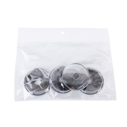 4 PCS Metal Car Styling Accessories Car Emblem Badge Sticker Wheel Hub Caps Centre Cover - Wheels Tires & Parts by buy2fix | Online Shopping UK | buy2fix