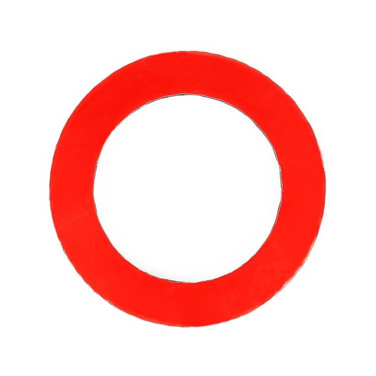 Car Carbon Fiber Steering Wheel Middle Frame Decorative Sticker for Volkswagen Touareg by buy2fix