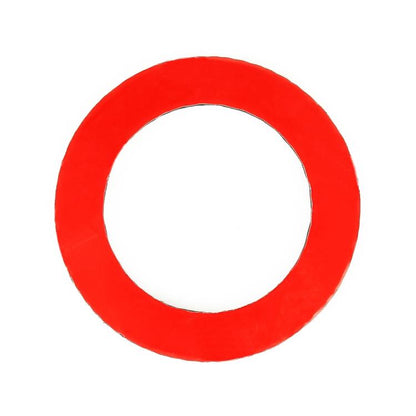 Car Carbon Fiber Steering Wheel Middle Frame Decorative Sticker for Volkswagen Touareg by buy2fix