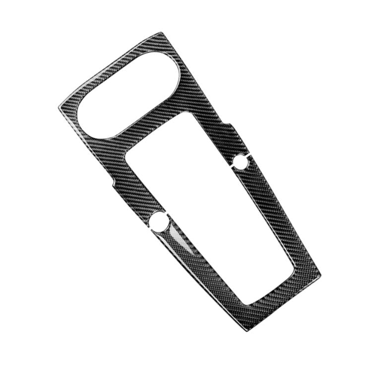 Car Carbon Fiber Gear Position Panel Decorative Sticker for Audi 2014-2017 A3, Left Drive by buy2fix