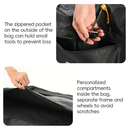 Bicycle Loading Bag Portable Strong Bike Loading Package Cycling Bag for 26-29 inch Bike by buy2fix