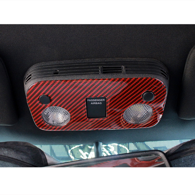 Car Carbon Fiber Roof Light Panel Decorative Sticker for Ford Mustang 2015-2020 by buy2fix