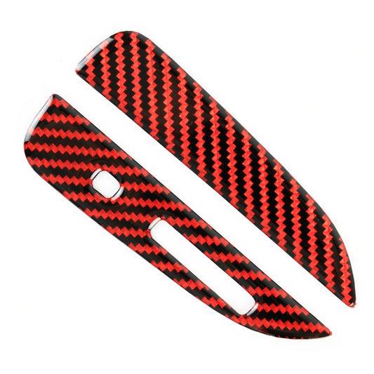 2 in 1 Car Carbon Fiber Gear Position Decorative Sticker for Ford Mustang 2015-2020, Left-hand Drive by buy2fix