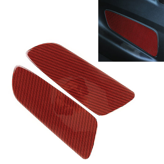 2 in 1 Car Carbon Fiber Rear Cover Decorative Sticker for Ford Mustang 2015-2020 by buy2fix