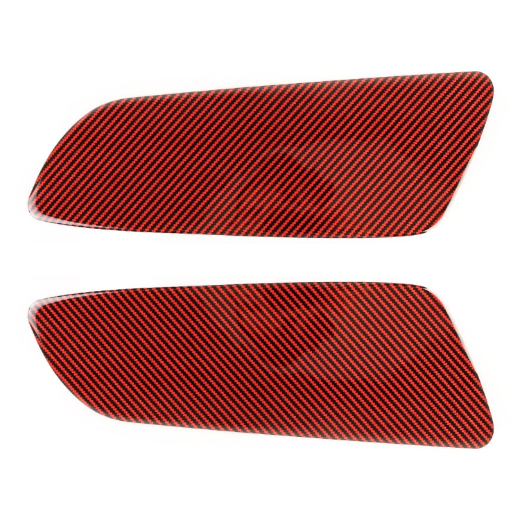 2 in 1 Car Carbon Fiber Rear Cover Decorative Sticker for Ford Mustang 2015-2020 by buy2fix