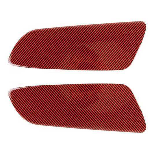 2 in 1 Car Carbon Fiber Rear Cover Decorative Sticker for Ford Mustang 2015-2020 by buy2fix