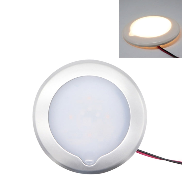 DC 9-30V 4.5W 3000-3300K IP67 Marine RV Dimmable 150mm LED Dome Light Ceiling Lamp, with Touch Control (Warm Light) - Marine Accessories & Parts by buy2fix | Online Shopping UK | buy2fix