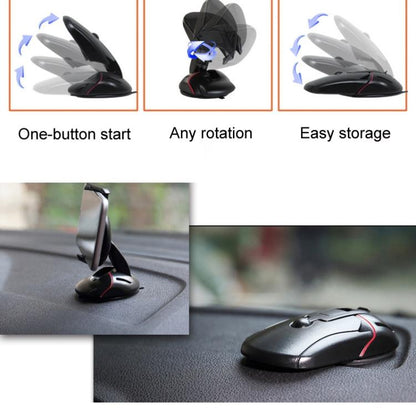 Suction Cup Rotatable Creative Mouse Shaped Car Holder by buy2fix
