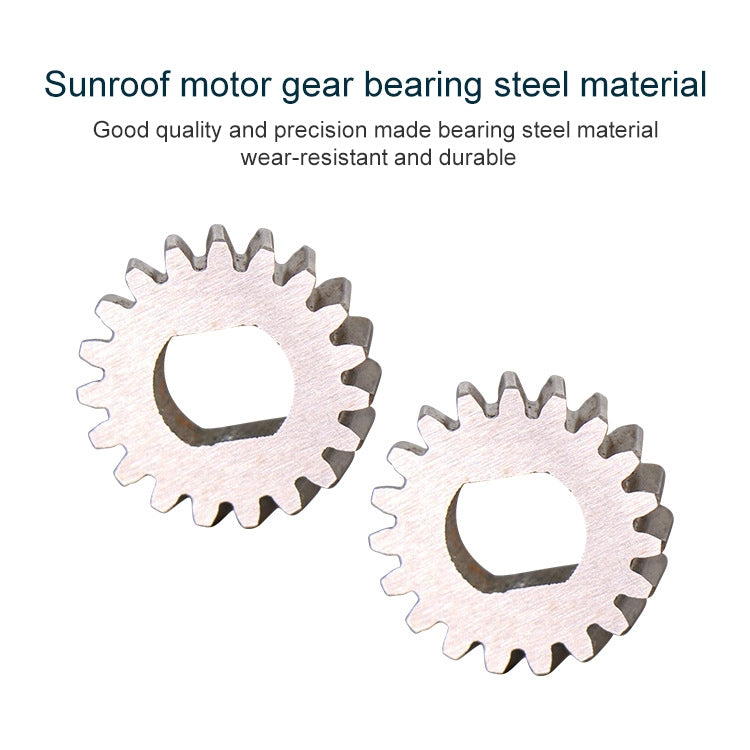 Car Sunroof Motor Gear for Mercedes-Benz W204/W212/W221/W164 / BMW F10/F02/E90/E70, 19 Teeth by buy2fix