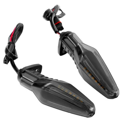 2pcs KC062 For BMW R1200 Motorcycle 18LEDs Turn Signal Light(Transparent Black) by buy2fix