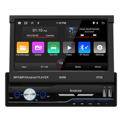SWM 9702 Car HD 7 inch Android Radio Receiver MP5 Player, Support FM & Bluetooth & GPS & WiFi by buy2fix