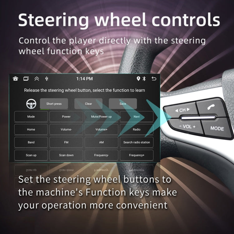 SWM 9702 Car HD 7 inch Android Radio Receiver MP5 Player, Support FM & Bluetooth & GPS & WiFi by buy2fix