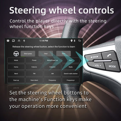 SWM 9702 Car HD 7 inch Android Radio Receiver MP5 Player, Support FM & Bluetooth & GPS & WiFi by buy2fix