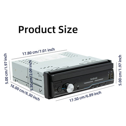 SWM 9702 Car HD 7 inch Android Radio Receiver MP5 Player, Support FM & Bluetooth & GPS & WiFi by buy2fix