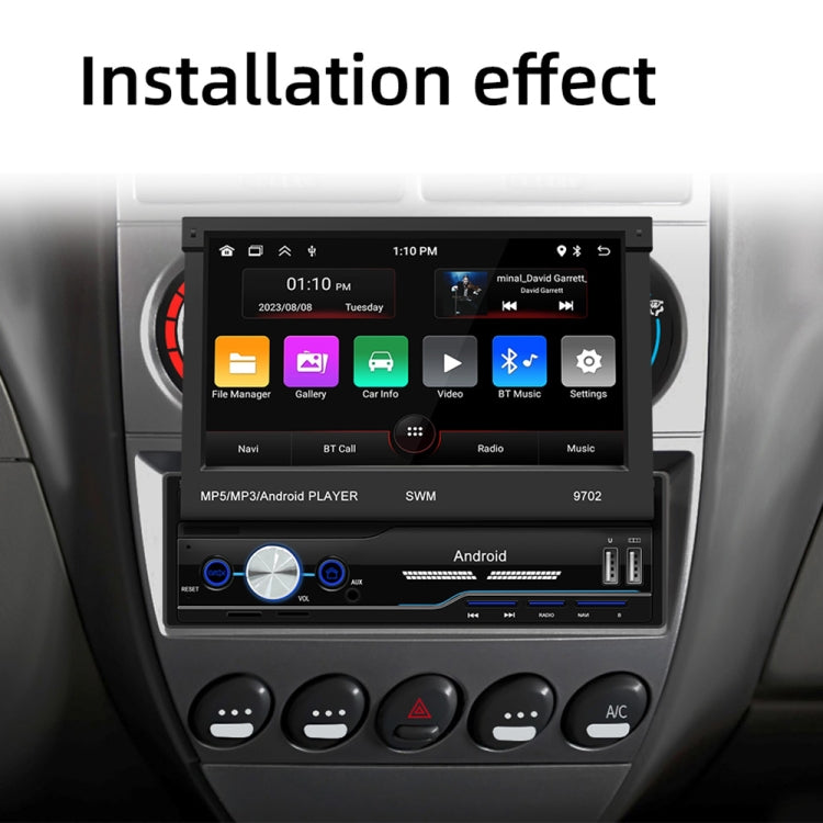 SWM 9702 Car HD 7 inch Android Radio Receiver MP5 Player, Support FM & Bluetooth & GPS & WiFi by buy2fix