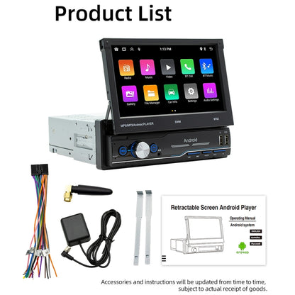 SWM 9702 Car HD 7 inch Android Radio Receiver MP5 Player, Support FM & Bluetooth & GPS & WiFi by buy2fix