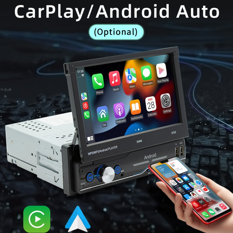 SWM 9702 Car HD 7 inch Android Radio Receiver MP5 Player, Support FM & Bluetooth & GPS & WiFi by buy2fix