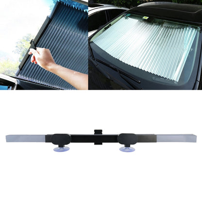 Car Sucker Suction Cups Retractable Windshield Sun Shade Block Sunshade Cover for Solar UV Protect, Size: 70cm by buy2fix