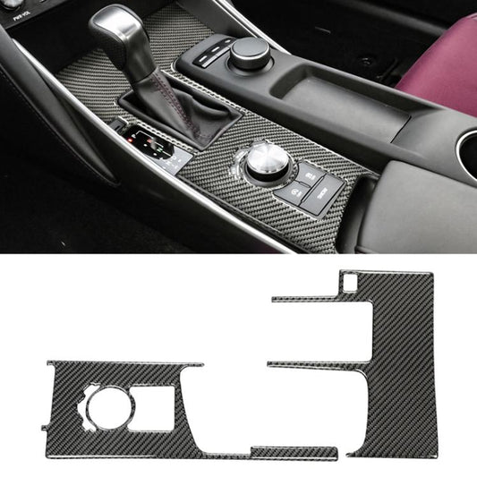 Car Carbon Fiber Gear Position Panel Decorative Sticker for Lexus IS250 2013-, Left Drive B Style by buy2fix