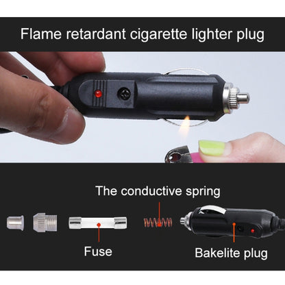 Car Cigarette Lighter Socket Seat Heater Cushion Warmer Cover Winter Heated Warm Mat (Red) by buy2fix