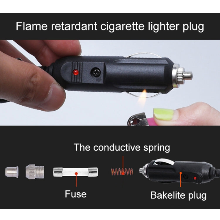 Car Cigarette Lighter Socket Seat Heater Cushion Warmer Cover Winter Heated Warm Mat (Blue) by buy2fix