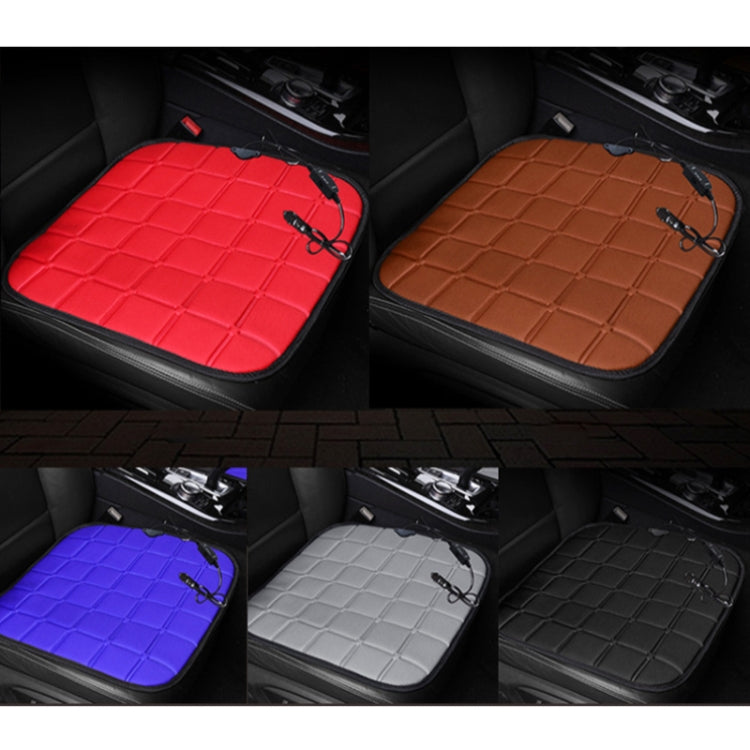 Car Cigarette Lighter Socket Seat Heater Cushion Warmer Cover Winter Heated Warm Mat (Blue) by buy2fix