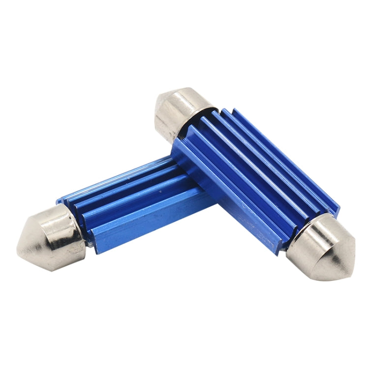 2pcs 31mm DC12-24V / 1W / 6000K / 60LM 12LEDs SMD Car Reading Lamp Dome Light by buy2fix