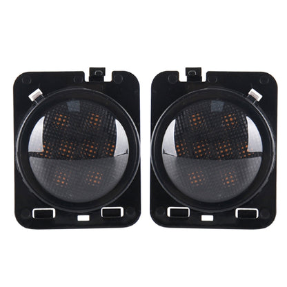 2 PCS 8W DC 12V Car SUV Refit LEDWheel Eyebrow Turn Signal for Jeep Wrangler JK 07-17, Specification: Butt Assembly Without Aperture - Arrow Turn Lights by buy2fix | Online Shopping UK | buy2fix