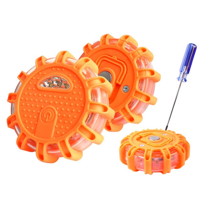 Car Road Emergency Flashing Warning Light LED Rotating Flashing Light - Reflective Material by buy2fix | Online Shopping UK | buy2fix