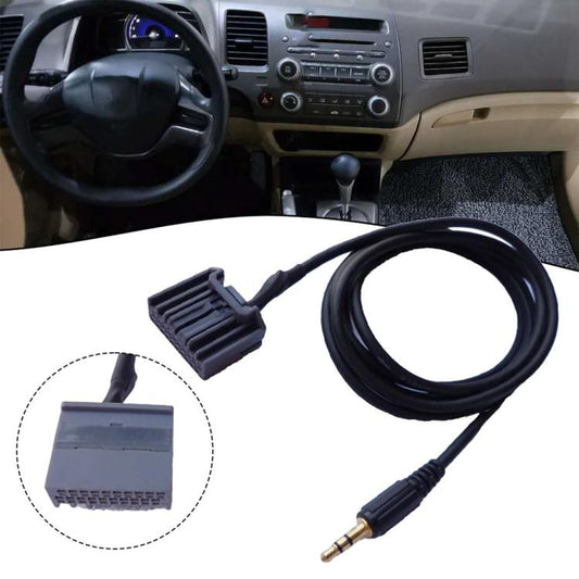 Car AUX Audio Cable for Honda CRV / Civic / Crider 2008-2013 - DIY Cables by buy2fix | Online Shopping UK | buy2fix