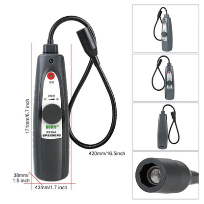 DUOYI DY26A Car Ultrasonic Leak Location Determine Meter by DUOYI