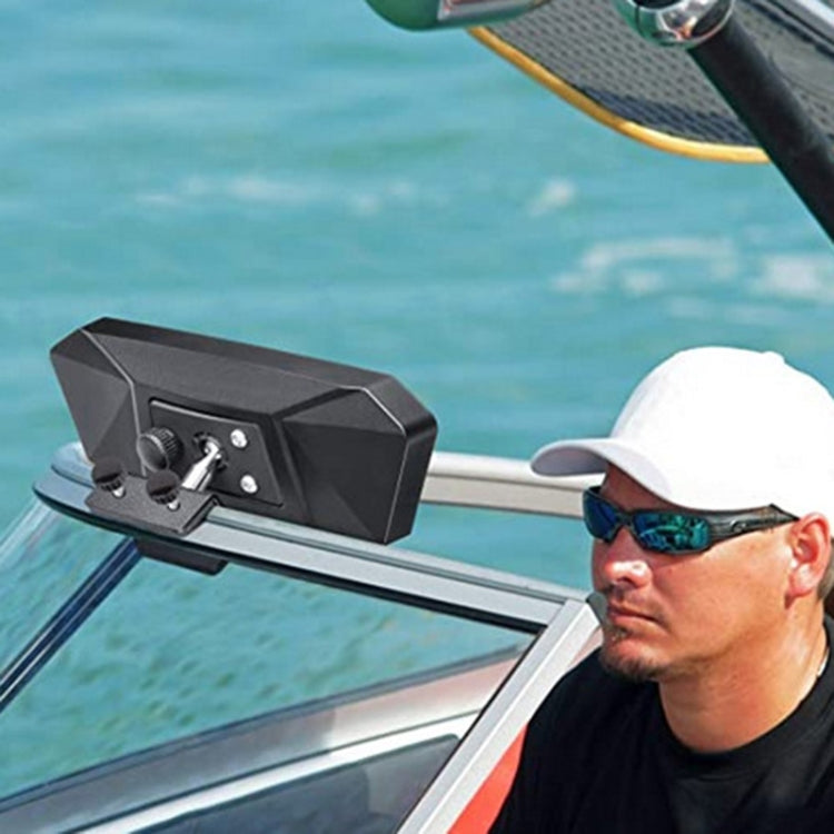 Pair Yacht Boat UTV Central Mirror Rearview Mirror - Side Mirrors by buy2fix | Online Shopping UK | buy2fix