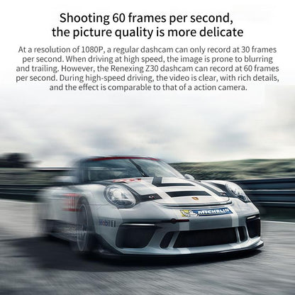 Z30 WiFi Dual-lens HD 2160P Non-light Night Vision 360-degree Panoramic Driving Recorder, GPS Version by buy2fix