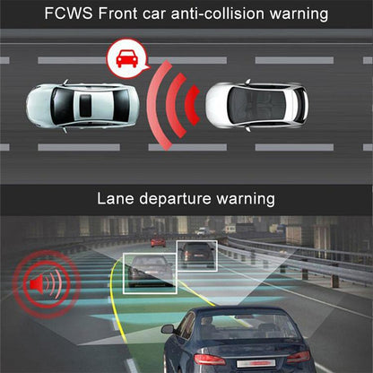 Z30 WiFi Dual-lens HD 2160P Non-light Night Vision 360-degree Panoramic Driving Recorder, GPS Version by buy2fix