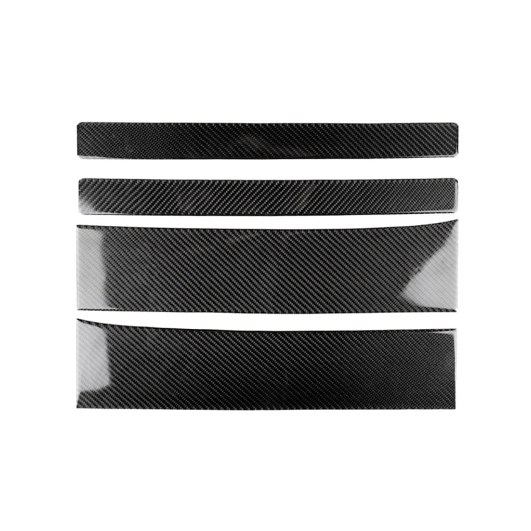 Carbon Fiber Car Door Threshold Decoration Strip Stickers for Tesla Model X by buy2fix