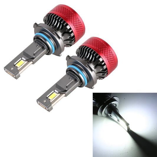 1 Pair 9006 DC12V 65W 6000K 6500LM LED Car Headlights - Work Lights by buy2fix | Online Shopping UK | buy2fix